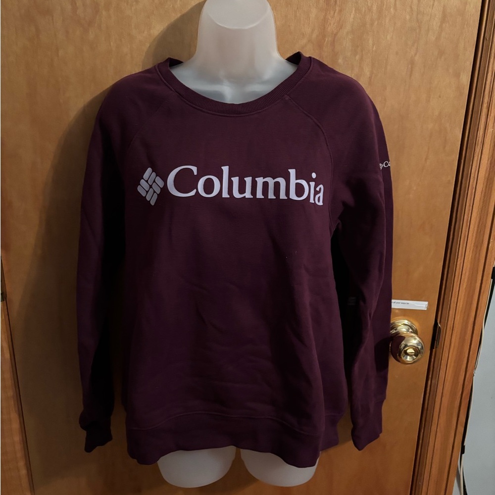 Columbia Women's Purple Crewneck